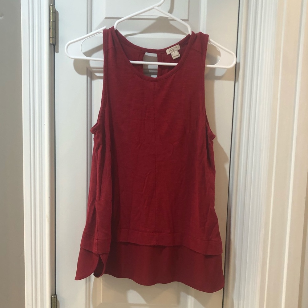 J Crew red tank top